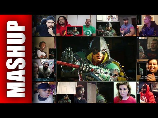 NEW Injustice 2 Robin Trailer Reactions Mashup