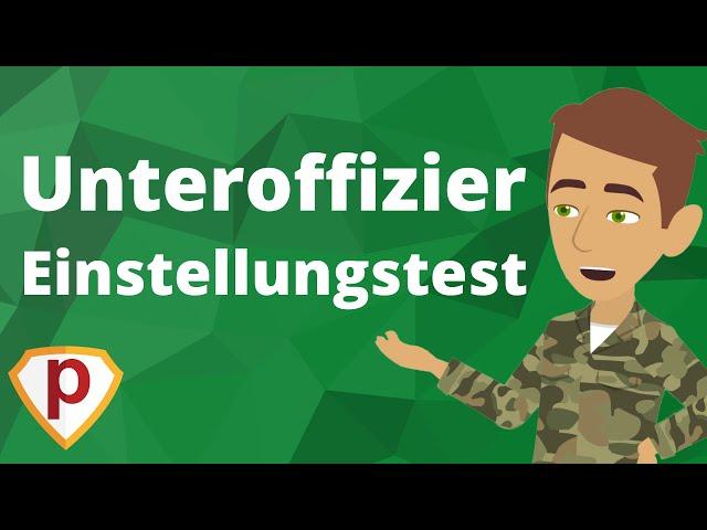 Unteroffizier Einstellungstest 2025 | Einfach erklärt von Plakos