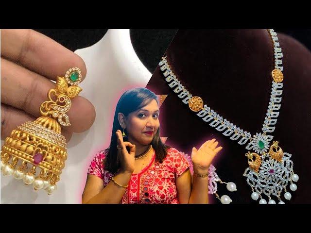 #DIML unplanned video|Beautiful imitation gold jewellery|uma Reddy’s vlog