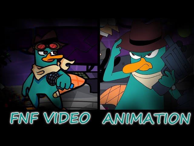 Friday Night Funkin' | Semi-Aquatic - Perry the Platypus & BF Sing it's -[FNF VIDEO & ANIMATION]