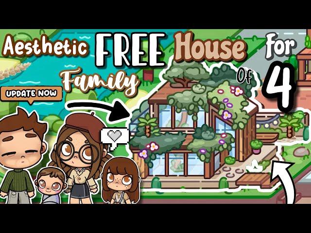 Aesthetic FREE NATURAL CHIC HOUSE MAKER Family of 4AVATAR WORLD House Ideas NEW UPDATE House Design