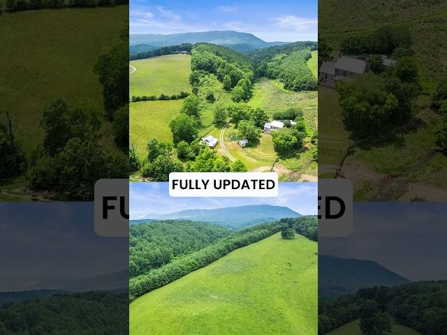 Restored 1880s Farmhouse on 220 Acres | Lexington, VA Dream Property