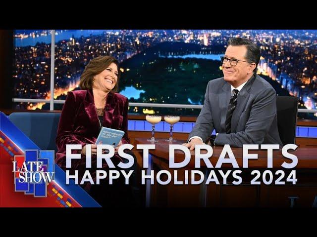 First Drafts: Happy Holidays 2024 with Evie Colbert