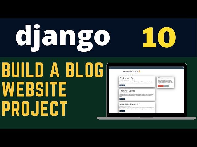  Build Blog Website with Django Web Framework [ Python ]