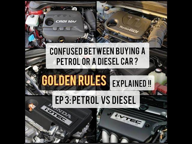 How to choose your first car | Ep3: Petrol Vs Diesel | JRS Cars