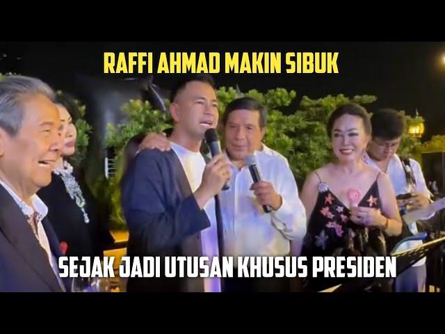 RAFFI AHMAD MAKIN SIBUK SEJAK JADI UTUSAN KHUSUS PRESIDEN