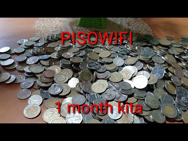 PISOWIFI KITA IN 1 MONTH