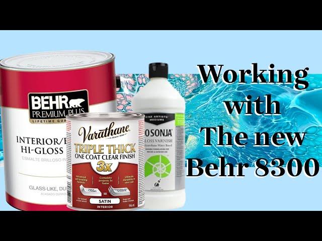 #415 Does The New Behr 8300 Work? Is Josonja Gloss Necessary? #art #paint