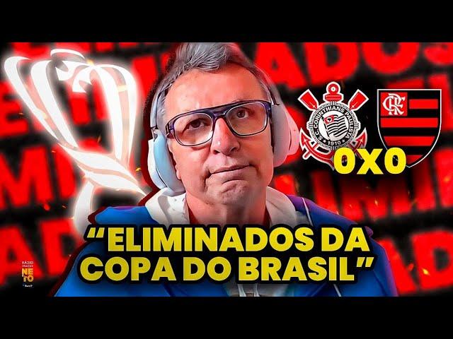 "DOIS TÍTULOS ANO QUE VEM" OLHA O QUE O CRAQUE NETO FALOU APÓS A ELIMINAÇÃO DO CORINTHIANS