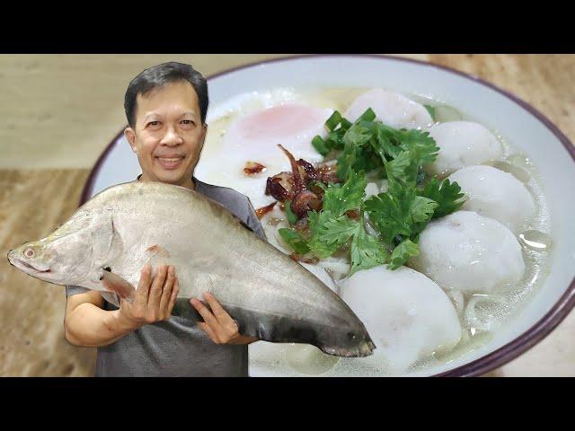 【淡水西刀鱼丸】Chitala Fishballs (关刀鱼Ikan Belida) 中英字幕 CHI/ENG SUB