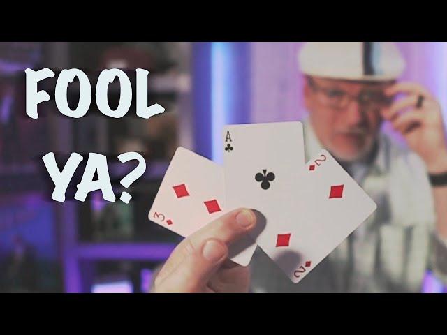 How I Fooled You with 3 Card Monte