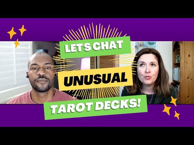 Our Most Unusual "Out There" Tarot & Oracle Decks (Chat with Will from Atypical Tarot)