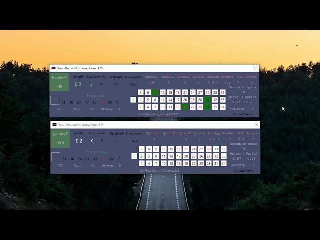 Flow App | #6 Online Roulette numbers' seq preview from Bela