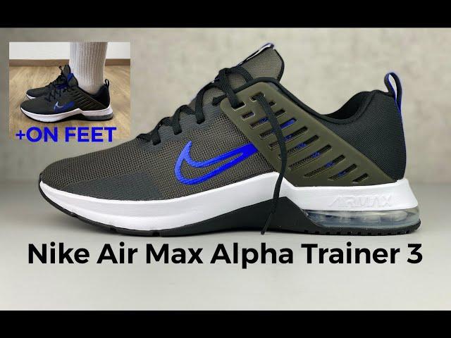 Nike Air Max Alpha Trainer 3 ‘blue/  | UNBOXING & ON FEET | Fitness & gym shoes | 2021