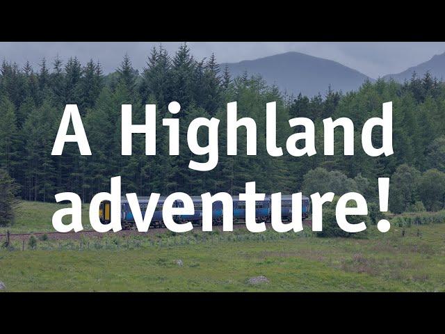 A Highland adventure! Travelling in the driver's cab from Crianlarich to Oban