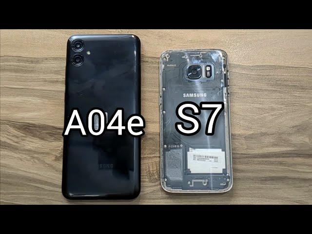 Samsung Galaxy A04e vs Samsung Galaxy S7