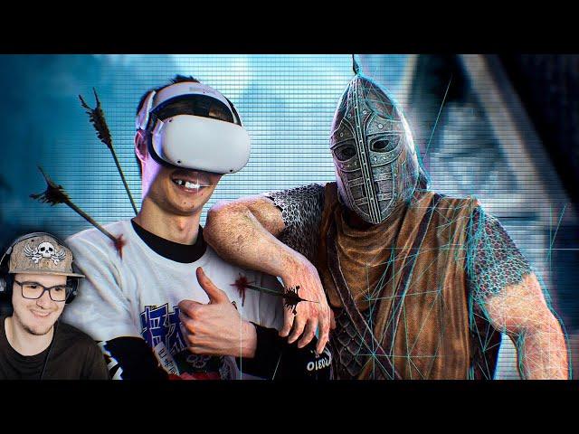 SKYRIM VR - ВМЕСТО ЖИЗНИ ► ХУМАС | Реакция