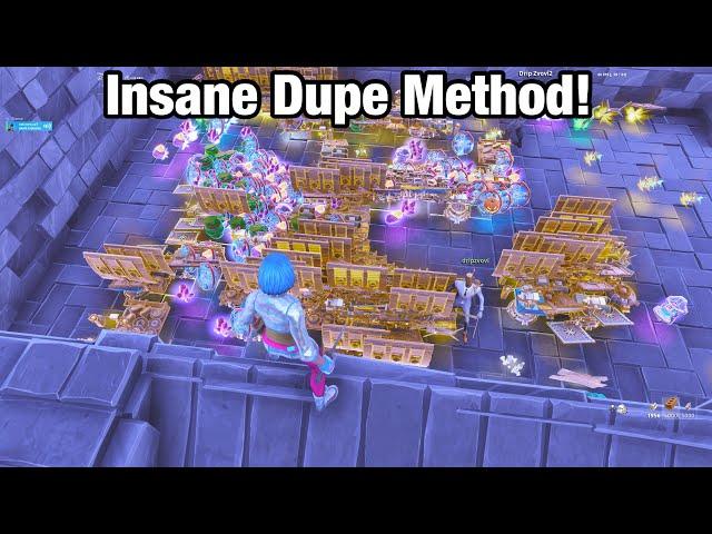 How to duplicate in Fortnite save the World (solo Duplication Glitch) *Working 2024*