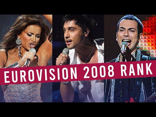 Eurovision 2008: MY TOP 43 (with comments!!) || Rank ESC!