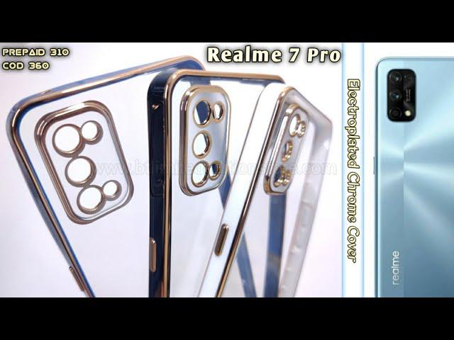 Realme 7 Pro Electroplated Chrome Cover || Realme 7 Pro Best Back Cover