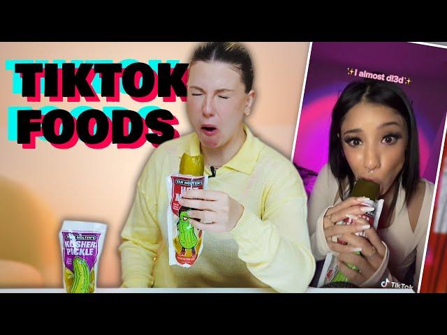 Ich esse die wildesten TikTok Foods (damit ihr‘s nicht müsst…)