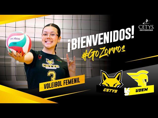 VOLEIBOL FEMENIL | CETYS vs UDEM