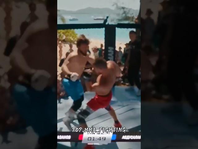 Абдусалам Магомедов VS Раджаб Рамазанов #бой #нокаут #нокдаун #попмма