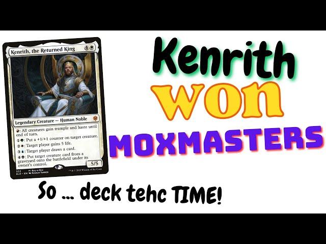 Kenrith won a cEDH tournament  Let's look at what cards are good in kenrith deck tech