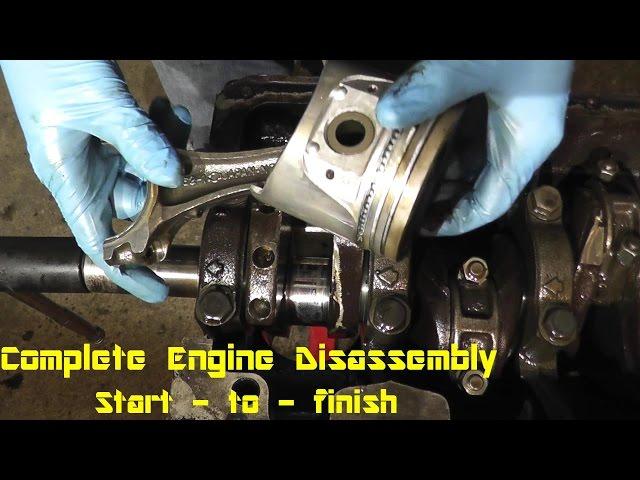 How to Disassemble an Engine Step by Step