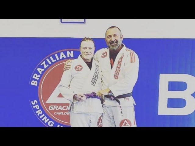 Megadeth’s Dave Mustaine Earns Jiu-Jitsu Purple Belt At 59 Years Old