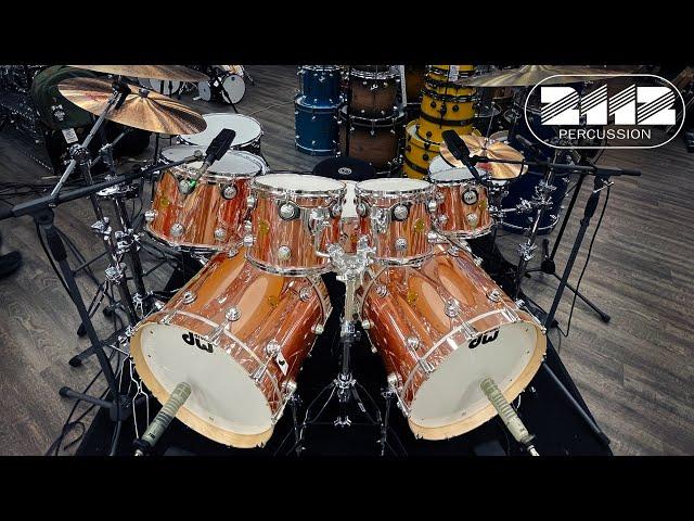 DW Jazz Series Mega Kit! Double Kicks, Six Toms, Two Snares!