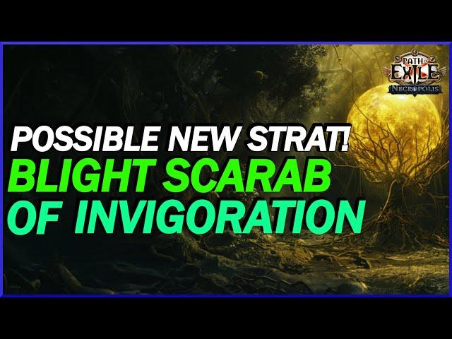 [POE 3.24] Blight Scarab Of Invigoration! Testing New Blight Farming Strategy! Possibly Insane!?!?