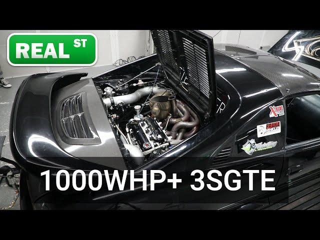 1000hp 3SGTE MR2 Dyno - Real Street Performance