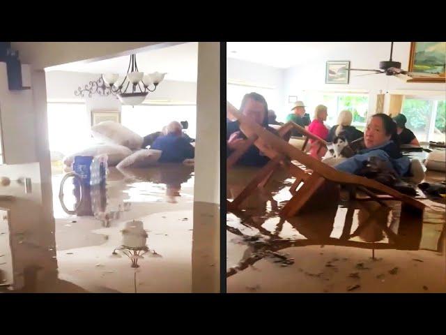 Hero Helps Rescue Neighbors From Hurricane Helene Flood