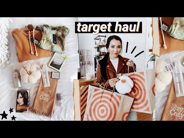 TARGET FALL HAUL 2020 // essentials, fall decor, clothing, hair dye I use!