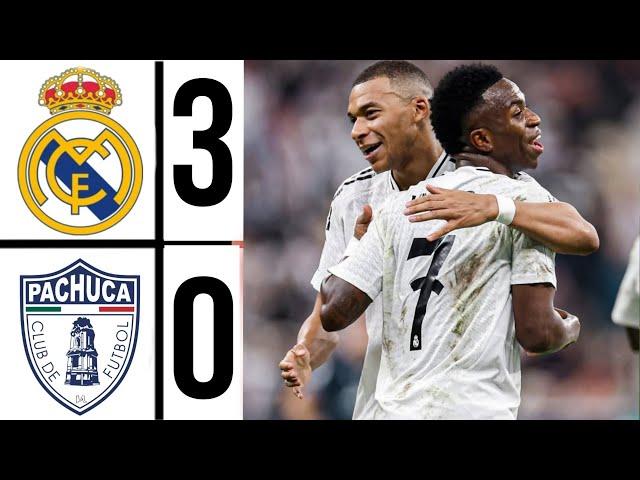 vinicius junior goal - REAL MADRID vs PACHUCA final intercontinental - HIGHLIGHTS & Goals