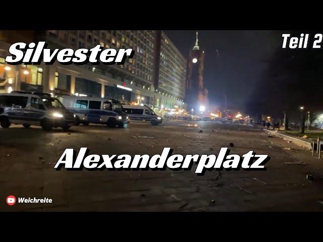 Silvester Berlin Alexanderplatz Teil 2 Räumung durch Polizei 31.12.24