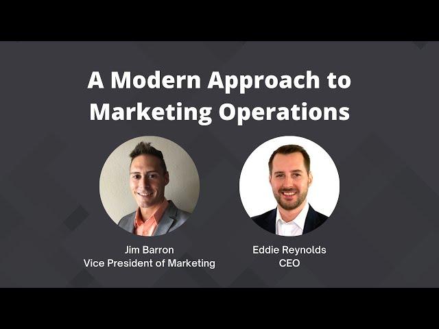 People, Process and Technology in Marketing Operations