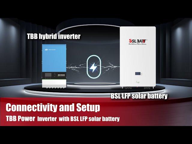 How to Connect your BSLBATT 48V Battery to TBB All-in-one Solar Inverter