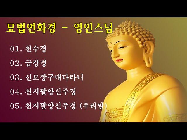 매일 들어라: 소원이 실현되는 건강 과 돈 행운  천수경, 금강경, 신묘장구대다라니, 천지팔양신주경, 천지팔양신주경 (우리말)