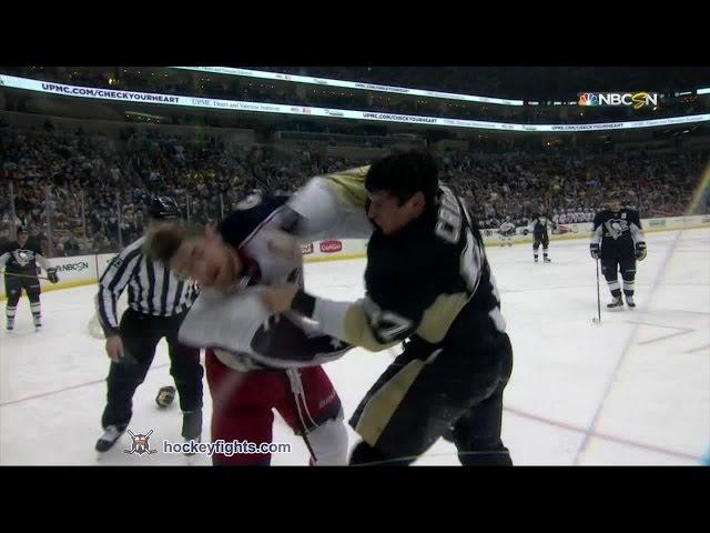 Brandon Dubinsky vs Sidney Crosby Feb 19, 2015