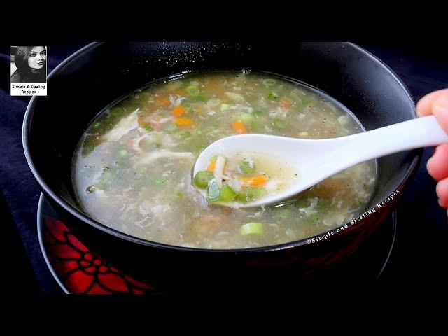 Chicken Soup | সব চেয়ে সহজ ঘরোয়া ভাবে চিকেন সুপ তৈরী করার পদ্ধতি | Easy Healthy Chicken Soup Recipe