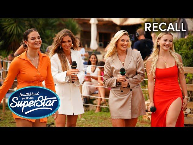 Tatjana, Marleen, Dilara & Monika: Easy On Me (Adele) | Recall | DSDS 2023