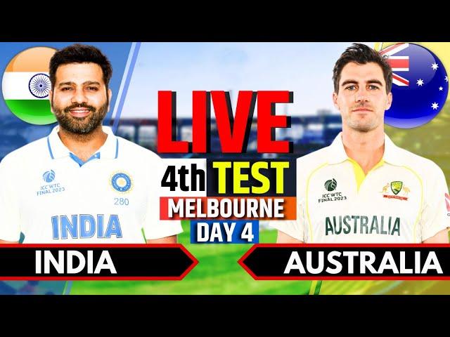 India vs Australia, 4th Test, Day 4 | IND vs AUS Live Match| Live Cricket Match Today, 2nd Session