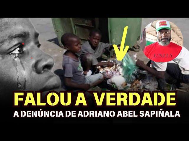 Sapiñala expõe corrupção e denuncia caos na gestão do governo angolano