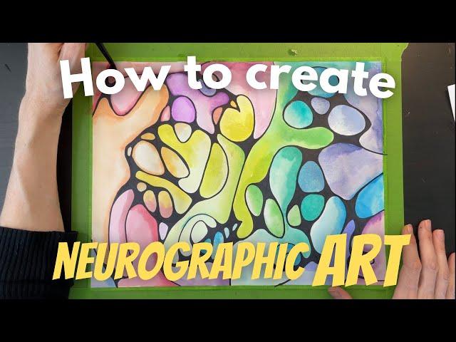 Neurographic Art | Art Therapy: Step by Step Instructions