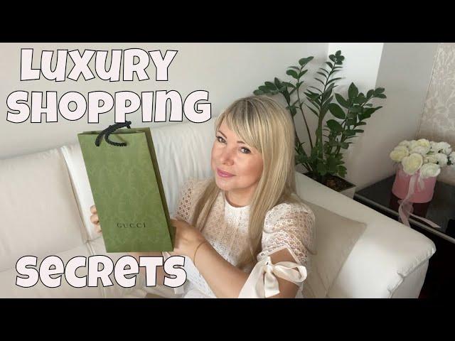 LUXURY SHOPPING SECRETS! How to buy designer items for less | Mini Gucci Haul