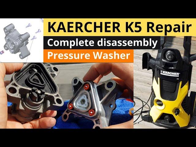 How to FIX a KÄRCHER K5 Pressure Washer #kaercher