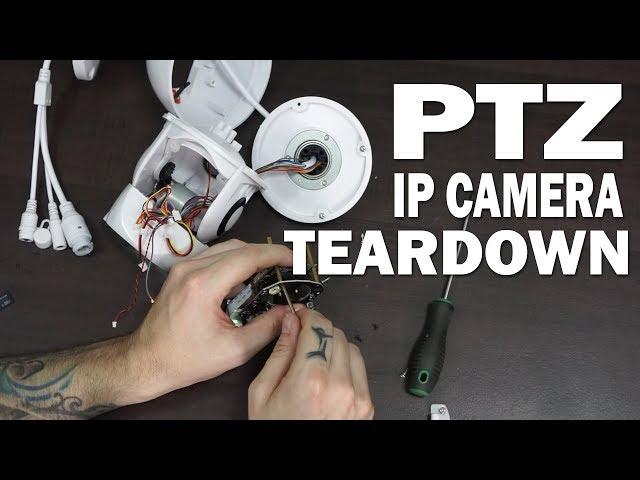 What is Inside a Cheap PTZ IP Camera? - Teardown Besder Security Camera
