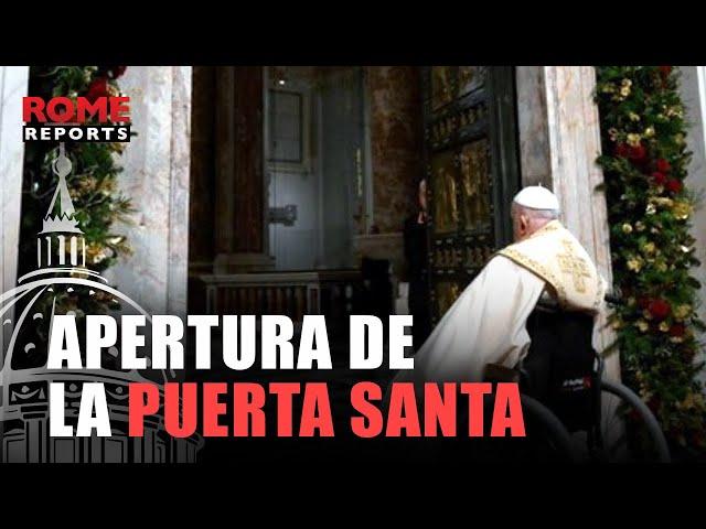 Así fue la apertura de la Puerta Santa